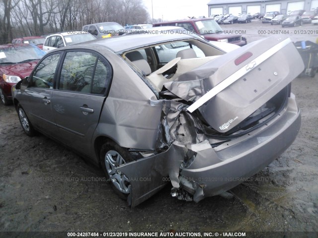 1G1ZS58F77F172694 - 2007 CHEVROLET MALIBU LS GOLD photo 3