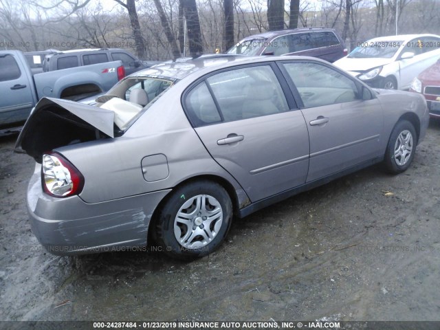 1G1ZS58F77F172694 - 2007 CHEVROLET MALIBU LS GOLD photo 4