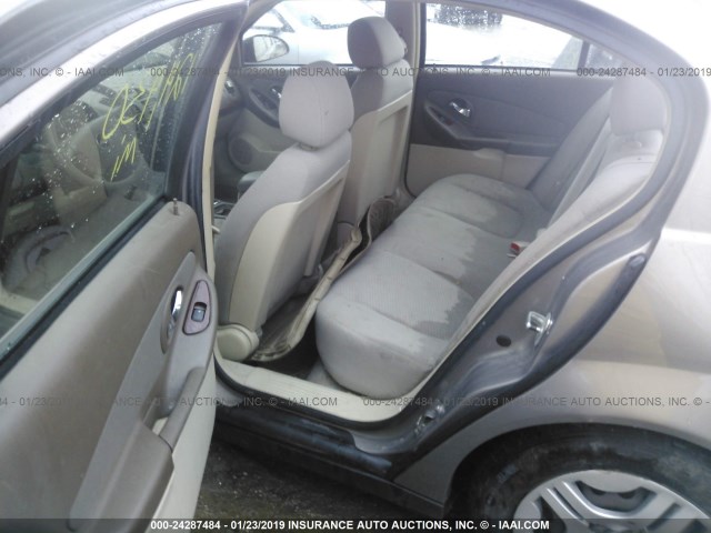 1G1ZS58F77F172694 - 2007 CHEVROLET MALIBU LS GOLD photo 8