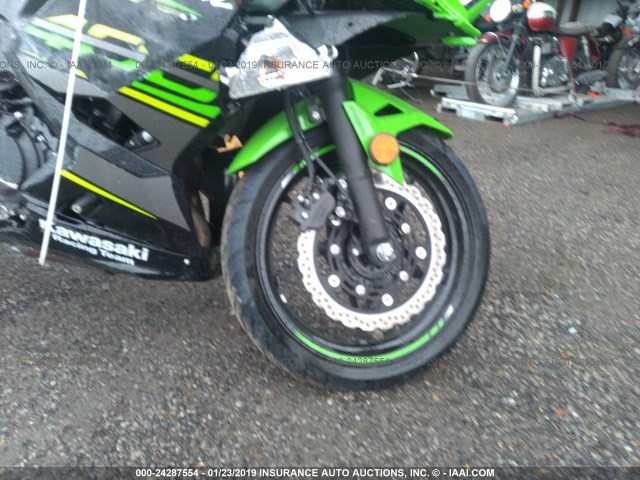 JKAEXKG18JDA03814 - 2018 KAWASAKI EX400 GREEN photo 5