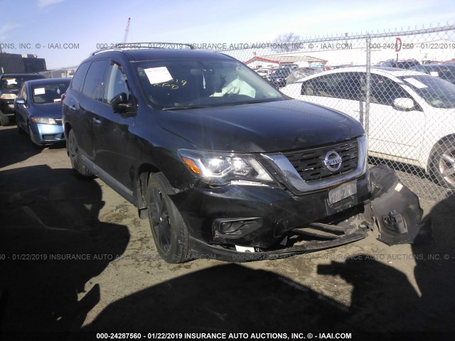 5N1DR2MM7HC680968 - 2017 NISSAN PATHFINDER S/SV/SL/PLATINUM BLACK photo 1