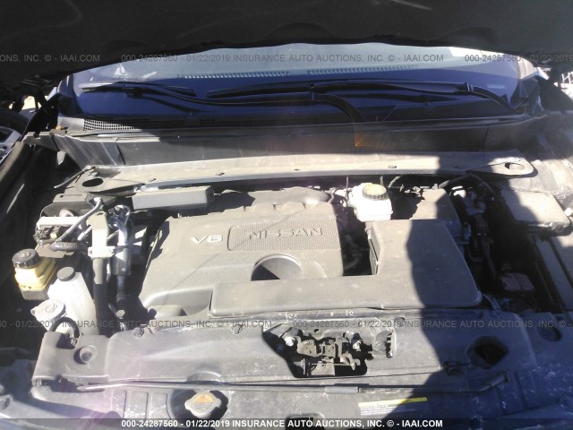 5N1DR2MM7HC680968 - 2017 NISSAN PATHFINDER S/SV/SL/PLATINUM BLACK photo 10