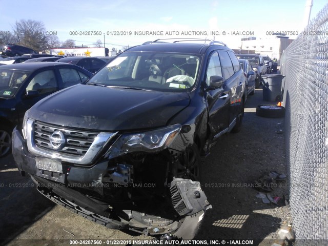 5N1DR2MM7HC680968 - 2017 NISSAN PATHFINDER S/SV/SL/PLATINUM BLACK photo 2