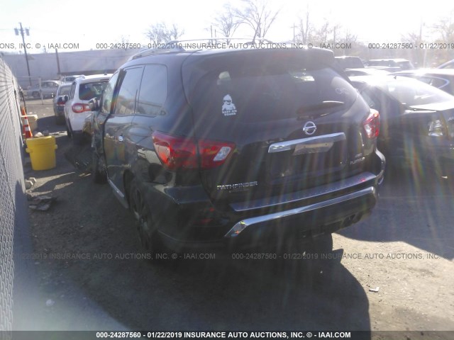 5N1DR2MM7HC680968 - 2017 NISSAN PATHFINDER S/SV/SL/PLATINUM BLACK photo 3