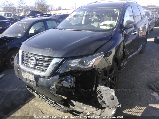 5N1DR2MM7HC680968 - 2017 NISSAN PATHFINDER S/SV/SL/PLATINUM BLACK photo 6
