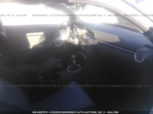 JTKJF5C79E3079644 - 2014 TOYOTA SCION TC SILVER photo 5