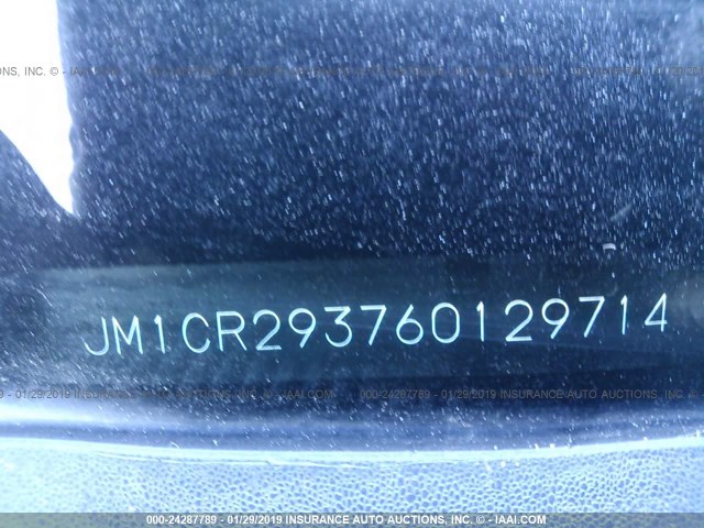 JM1CR293760129714 - 2006 MAZDA 5 SILVER photo 9