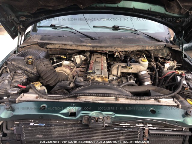 1B7KC2363XJ632362 - 1999 DODGE RAM 2500 GREEN photo 10