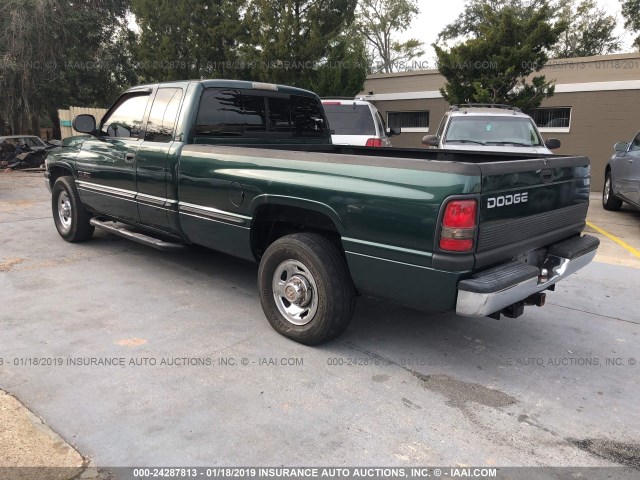 1B7KC2363XJ632362 - 1999 DODGE RAM 2500 GREEN photo 3