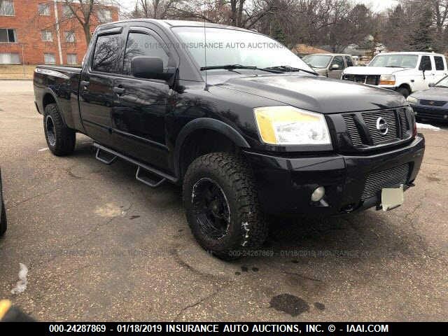 1N6BA07F98N309803 - 2008 NISSAN TITAN XE/SE/LE/PRO-4X BLACK photo 1