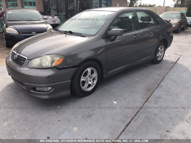 2T1BR32E87C781164 - 2007 TOYOTA COROLLA CE/LE/S GRAY photo 2