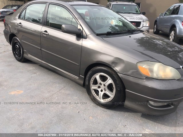 2T1BR32E87C781164 - 2007 TOYOTA COROLLA CE/LE/S GRAY photo 6