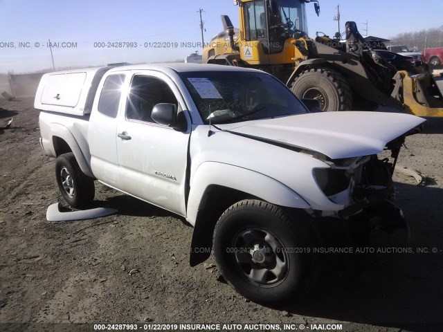 5TFTX4GN0DX025091 - 2013 TOYOTA TACOMA PRERUNNER ACCESS CAB WHITE photo 1