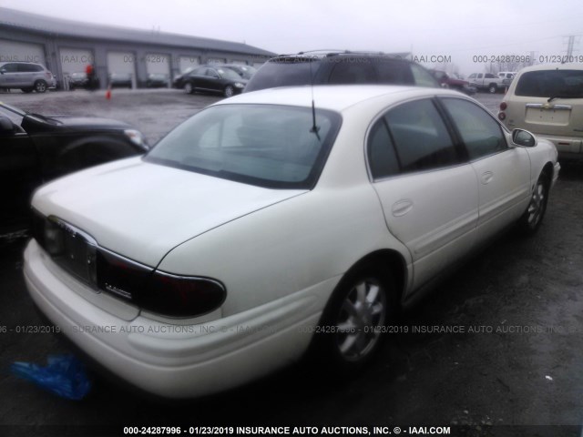 1G4HR54K144149335 - 2004 BUICK LESABRE LIMITED WHITE photo 4