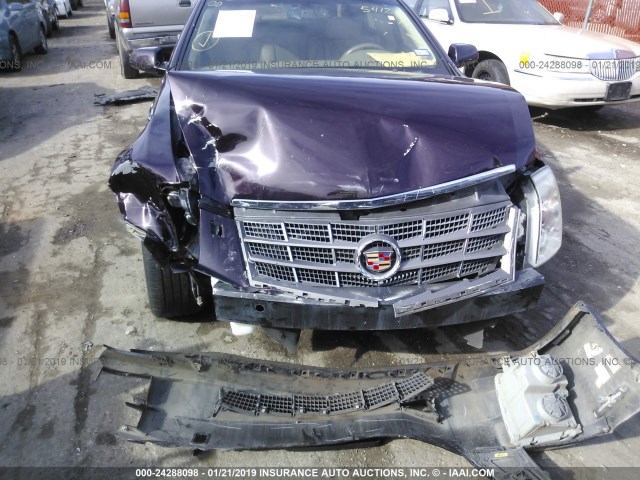 1G6DZ67A890105412 - 2009 CADILLAC STS PURPLE photo 6