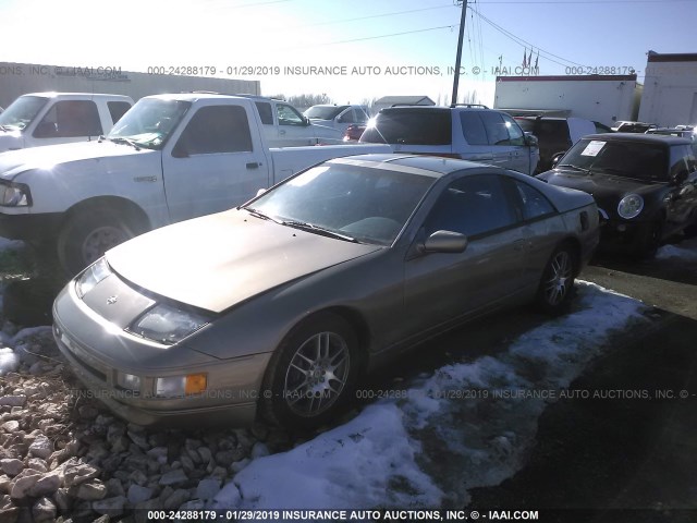 JN1RZ26H2NX520840 - 1992 NISSAN 300ZX 2+2 SILVER photo 2