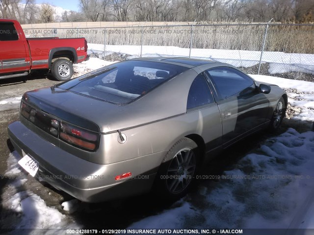 JN1RZ26H2NX520840 - 1992 NISSAN 300ZX 2+2 SILVER photo 4