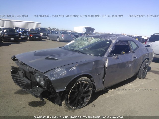 2C3CDZAG0GH226079 - 2016 DODGE CHALLENGER SXT SILVER photo 6