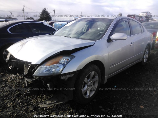 1N4CL21E69C167538 - 2009 NISSAN ALTIMA HYBRID SILVER photo 2