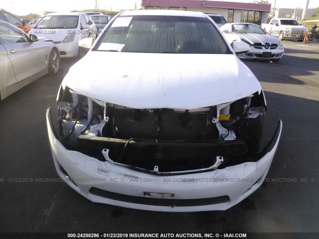 4T1BF1FK6CU509105 - 2012 TOYOTA CAMRY SE/LE/XLE 白色 照片 6
