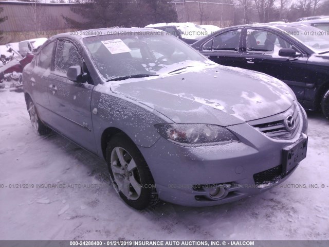 JM1BK324661441221 - 2006 MAZDA 3 S SILVER photo 1