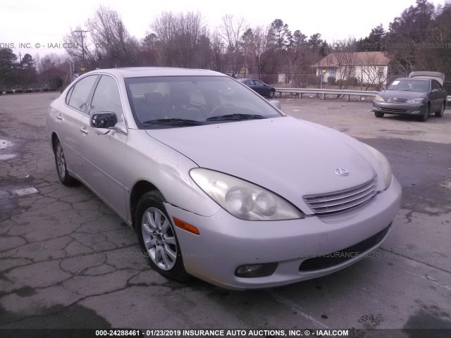 JTHBF30G120069139 - 2002 LEXUS ES 300 GRAY photo 1