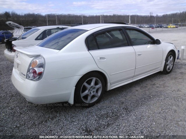 1N4BL11D13C178936 - 2003 NISSAN ALTIMA SE WHITE photo 4