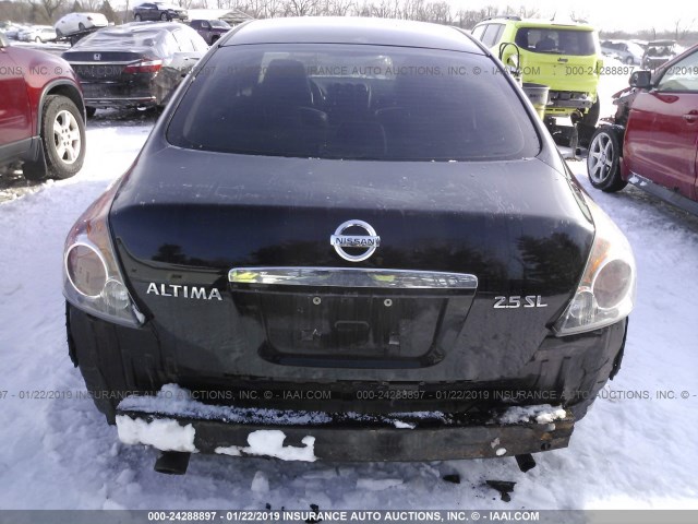 1N4AL21E47N411051 - 2007 NISSAN ALTIMA 2.5/2.5S BLACK photo 6