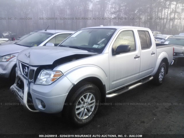 1N6AD0EVXGN735592 - 2016 NISSAN FRONTIER S/SV/SL/PRO-4X SILVER photo 2