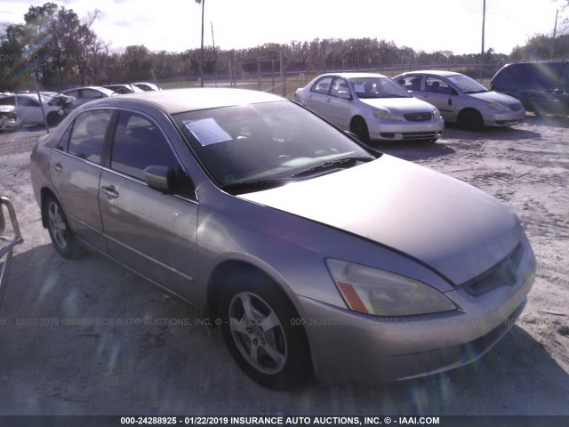 JHMCN36455C004611 - 2005 HONDA ACCORD HYBRID TAN photo 1