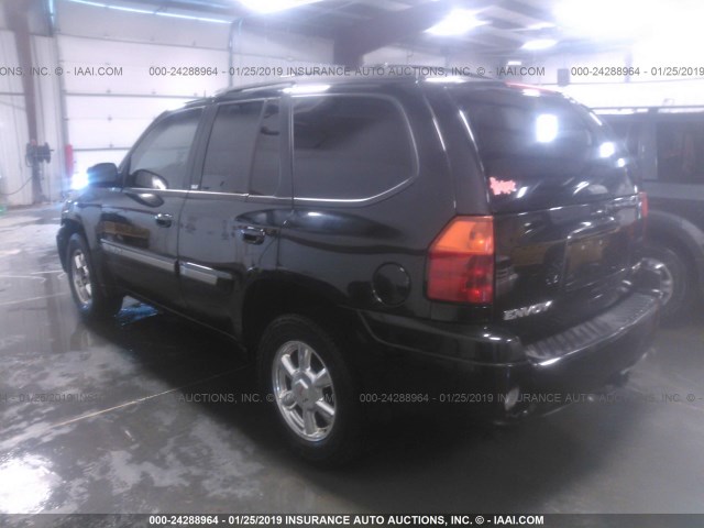 1GKDT13S942152322 - 2004 GMC ENVOY BLACK photo 3