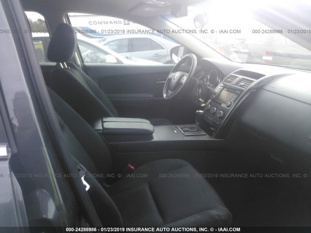 JM3TB2BA1E0444463 - 2014 MAZDA CX-9 SPORT GRAY photo 5