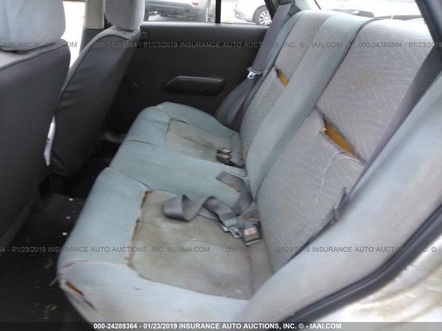 KNAFA1231S5235076 - 1995 KIA SEPHIA RS/LS/GS GRAY photo 8