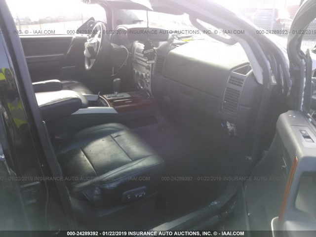 5N3AA08A47N802162 - 2007 INFINITI QX56 BLACK photo 5