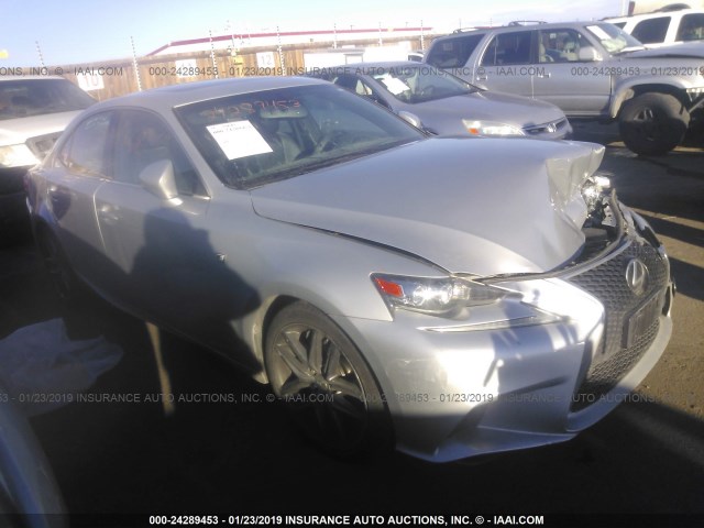 JTHCF1D20E5005284 - 2014 LEXUS IS 250 SILVER photo 1