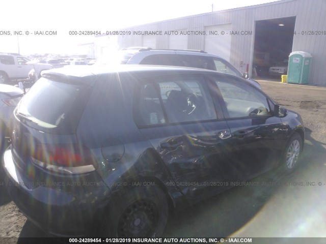 WVWDB7AJ6AW330929 - 2010 VOLKSWAGEN GOLF 蓝色 照片 4