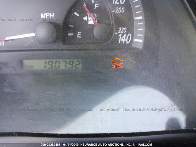 4T1BE32K82U588117 - 2002 TOYOTA CAMRY LE/XLE/SE BLUE photo 7