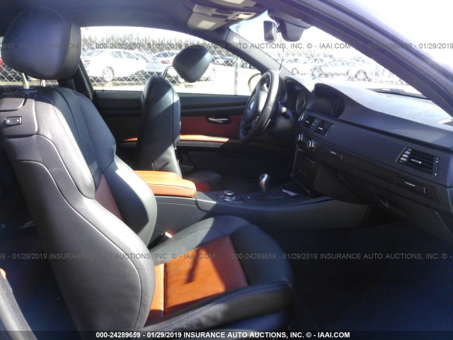 WBSKG9C51DJ593683 - 2013 BMW M3 BLACK photo 5