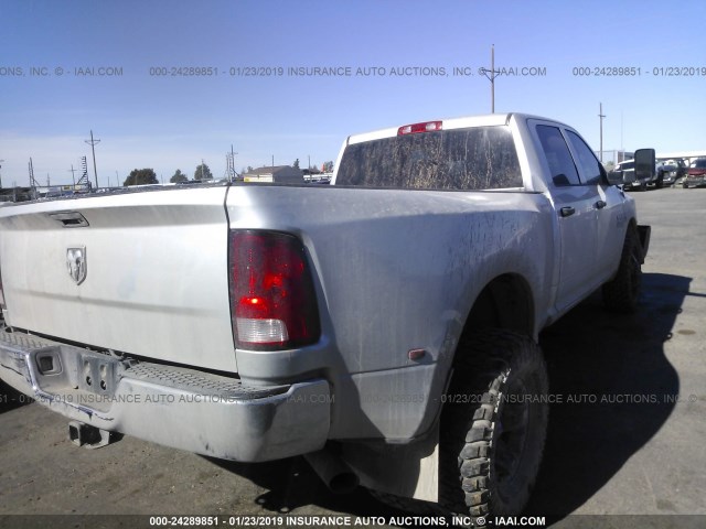 3C63RPGL1EG206918 - 2014 RAM 3500 ST SILVER photo 4