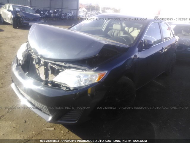 4T1BF1FK8DU278550 - 2013 TOYOTA CAMRY L/SE/LE/XLE 蓝色 照片 2