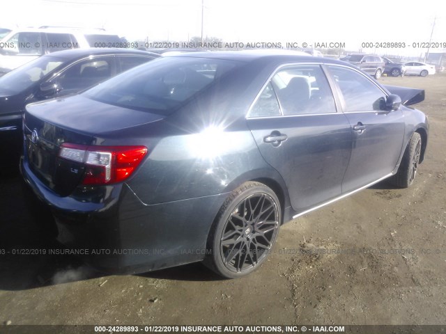 4T1BF1FK8DU278550 - 2013 TOYOTA CAMRY L/SE/LE/XLE 蓝色 照片 4