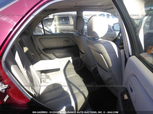 JT6GF10U8Y0066885 - 2000 LEXUS RX 300 BURGUNDY photo 8