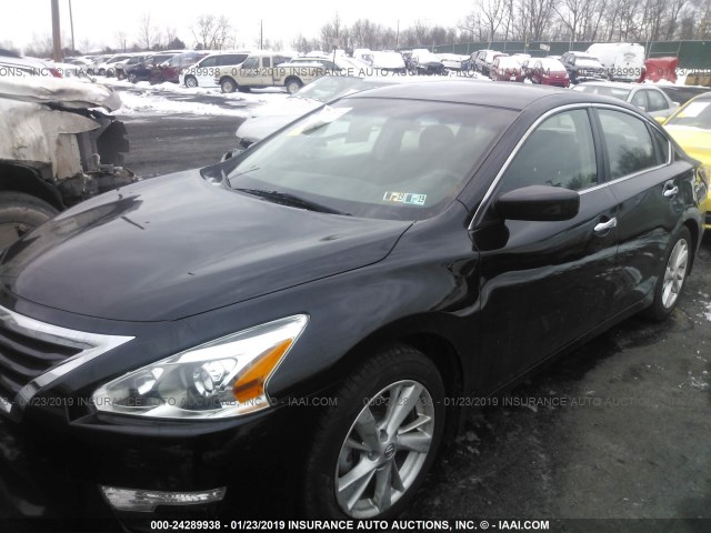 1N4AL3AP0DN428707 - 2013 NISSAN ALTIMA 2.5/S/SV/SL 黑色 照片 2