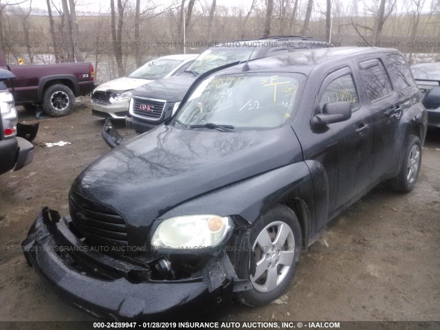 3GNBAADB5AS502785 - 2010 CHEVROLET HHR LS 黑色 照片 2