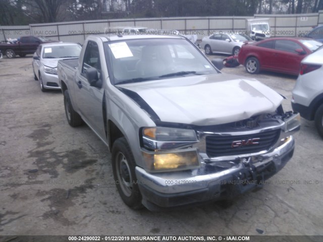 1GTCS149998139872 - 2009 GMC CANYON TAN photo 1
