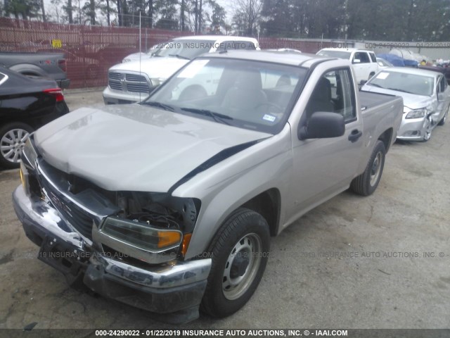 1GTCS149998139872 - 2009 GMC CANYON TAN photo 2