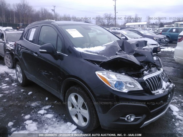 KL4CJGSB5FB190452 - 2015 BUICK ENCORE BLACK photo 1