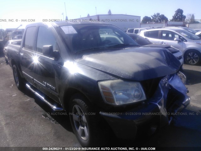 1N6AA07AX6N558723 - 2006 NISSAN TITAN XE/SE/LE GRAY photo 1