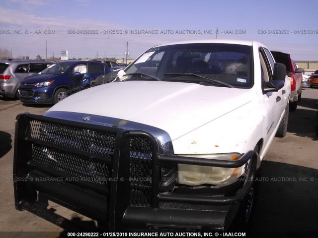 3D7KR28C25G723740 - 2005 DODGE RAM 2500 ST/SLT WHITE photo 2