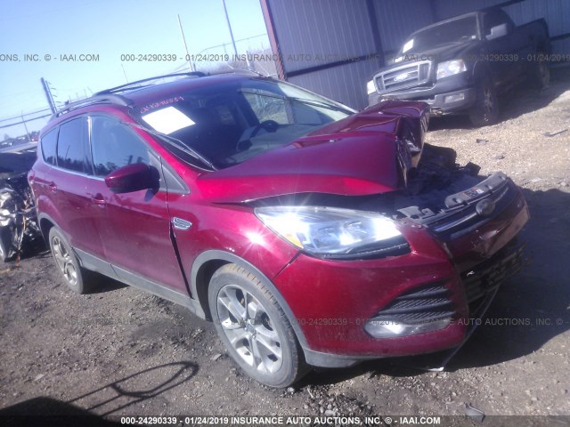 1FMCU0GX0FUA73953 - 2015 FORD ESCAPE SE RED photo 1